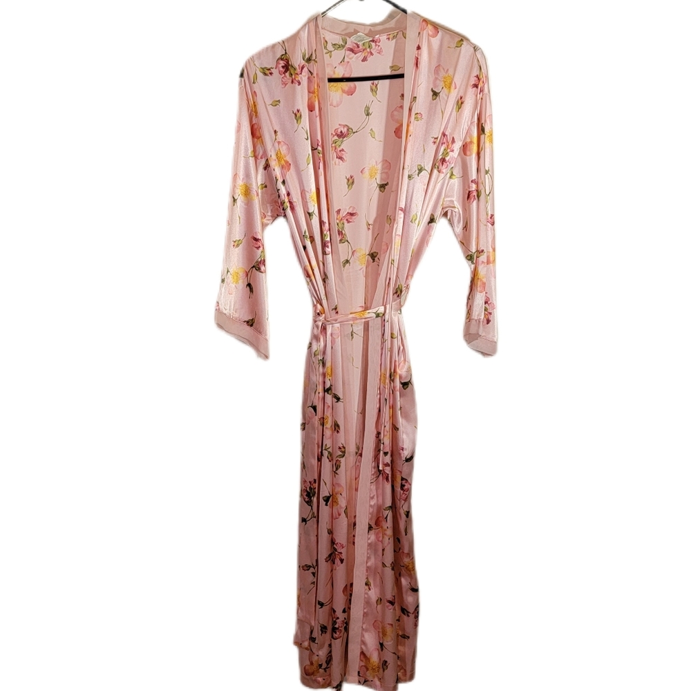 Cruz Pink Floral Robe.  Women's size Small.  NWOT - Picture 1 of 8